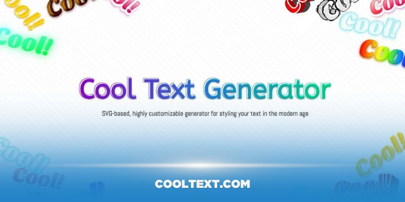 Hãy dùng thử website thiết kế logo Cooltext.com